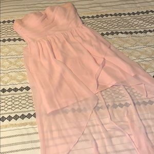 Jordan bridesmaid dress size 12 high low hem